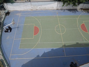 Synthetic Basketball Court