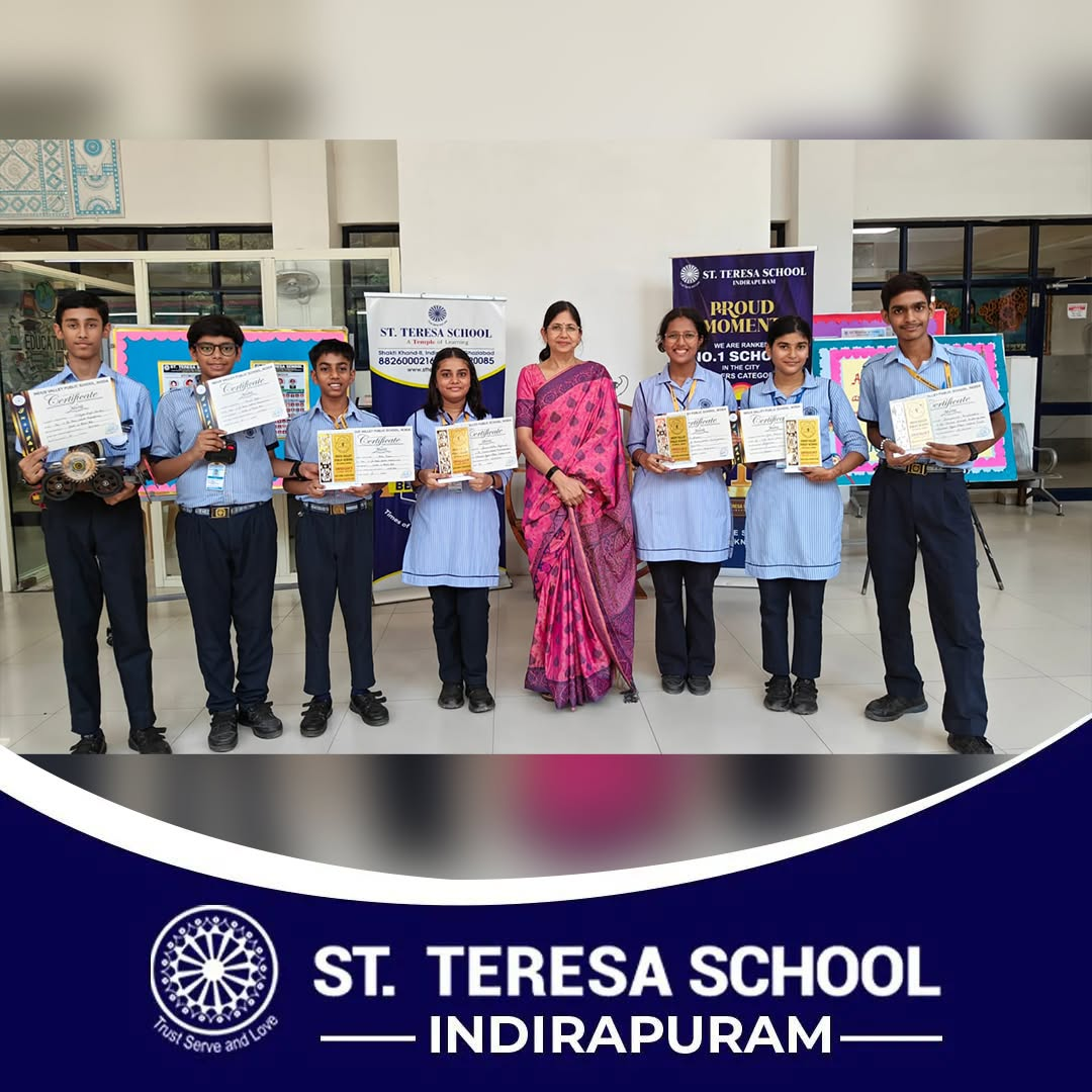 Inter-School Competitions 2025: Multiple Podium Finishes Across Quiz, Debate, Arts & Robotics, Vaishali