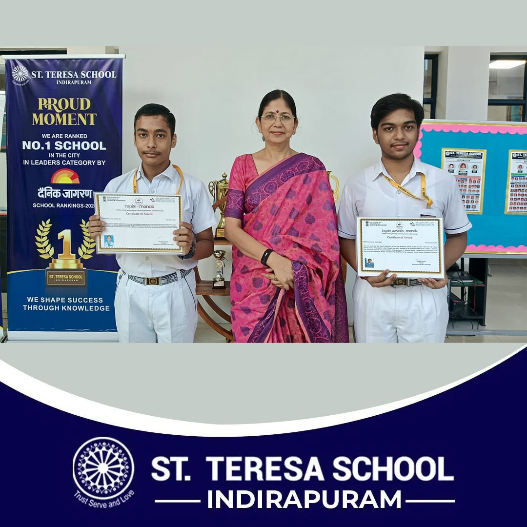 INSPIRE MANAK Awards: Two Students Selected for District-Level Exhibition & Project Competition
